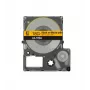 Epson LabelWorks LK-4YBJ Cinta de etiquetas, negro sobre amarillo mate, 12 mm x 8 m
