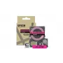 Cinta de etiquetas Epson LK-4PBF negro rosa transferencia térmica 1,2 cm