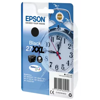 Pack individual negro 27XXL tinta DURABrite Ultra Epson