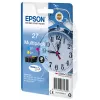 Epson Alarm clock Multipack 3 colores 27 tinta DURABrite Ultra, cian, magenta, amarillo, tinta pigmentada, 3,6 ml, 1 ud., 300 páginas, multipack