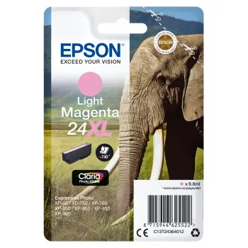Epson Elephant Singlepack magenta claro 24XL tinta Claria Photo HD