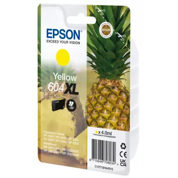 Epson 604XL cartucho de tinta original amarillo 4 ml pack individual