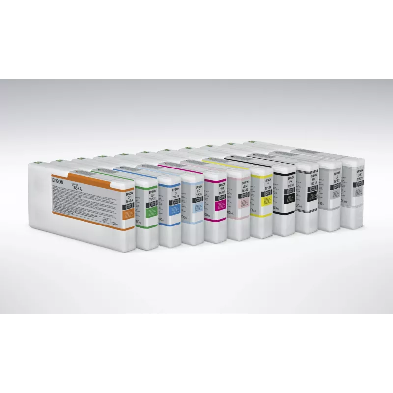 Epson T6535 cartucho de tinta cian claro (200 ml), cian claro, tinta pigmentada, 200 ml, 1 ud.