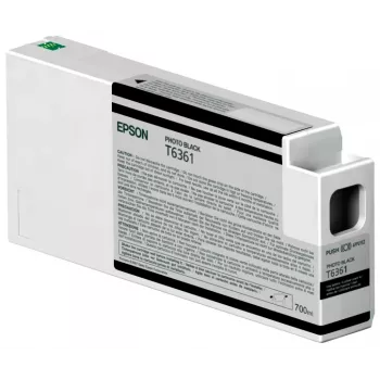 Epson Singlepack tinta foto negro T636100 UltraChrome HDR 700 ml, negro foto, tinta de colorante, 700 ml, 1 ud.