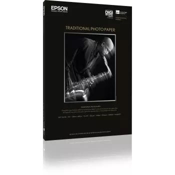 Papel fotográfico tradicional Epson, DIN A2, 330 g/m², 25 hojas