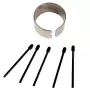 Accesorio para stylus Zebra 440042 negro 6 uds.