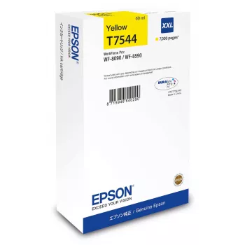 Cartucho de tinta Epson C13T75444N 1 ud. original de alta capacidad (extra) amarillo