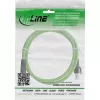 Cable de red industrial InLine, M12 4 polos codificado D conector macho a RJ45, PUR 2 m