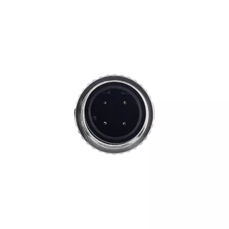 Cable de red industrial InLine, M12 4 polos codificado D conector macho/conector macho, PUR 15 m