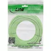 Cable de red industrial InLine, M12 8 pines codificación X a conector RJ45, Cat.6A PUR 20m