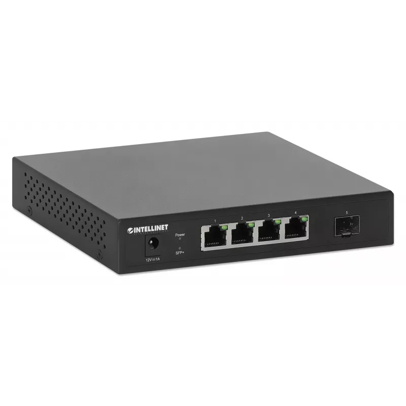 Switch no gestionado Intellinet 562058 Switch de red Negro