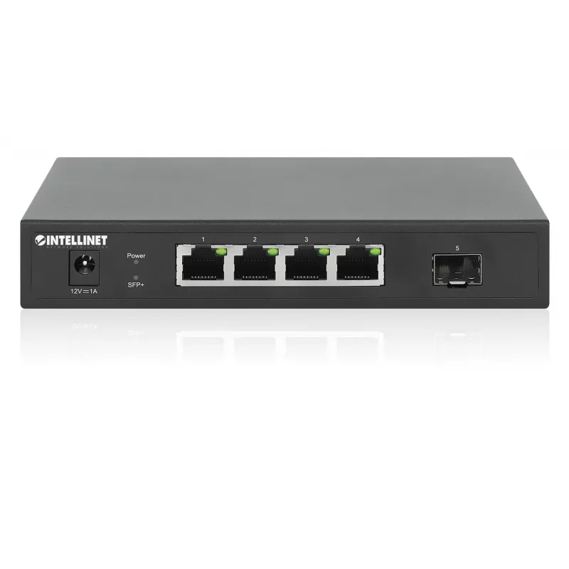 Switch no gestionado Intellinet 562058 Switch de red Negro