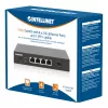 Switch no gestionado Intellinet 562058 Switch de red Negro