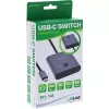 Conmutador USB-C InLine, conmutador bidireccional, 10 Gb/s, 100 W