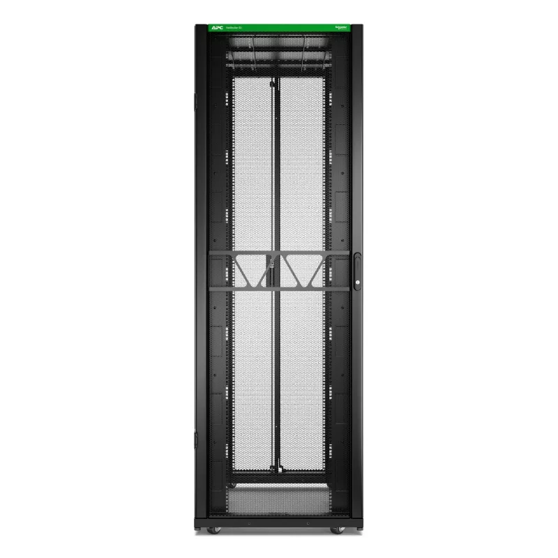 APC NetShelter SX Server Rack Gen 2, 48U, 2258H x 750B x 1200T mm, con paredes laterales, negro