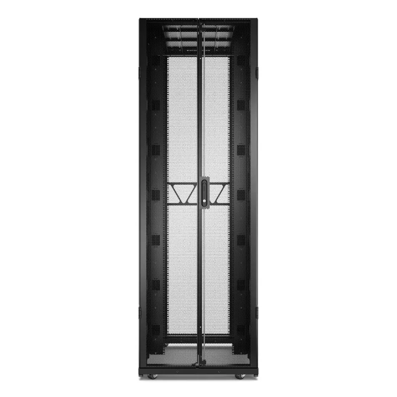 APC NetShelter SX Server Rack Gen 2, 48U, 2258H x 750B x 1200T mm, con paredes laterales, negro