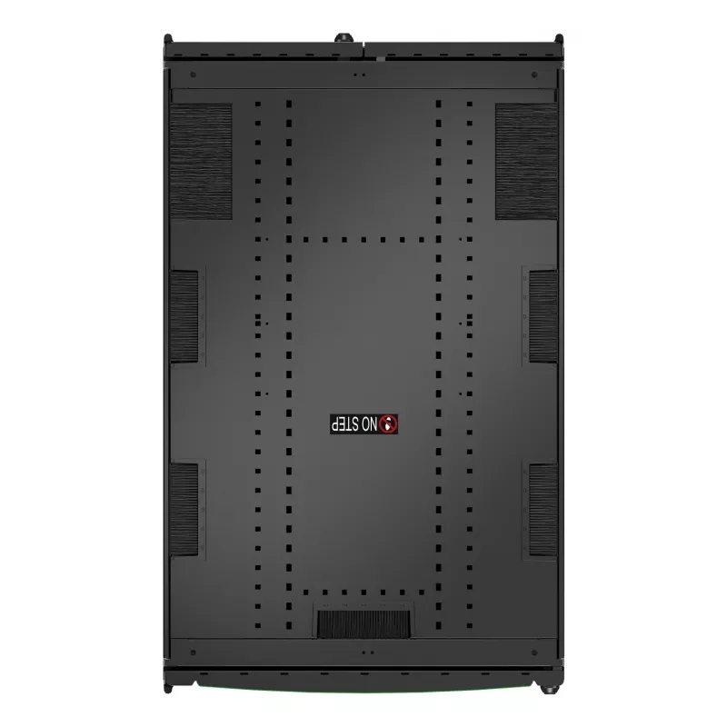 APC NetShelter SX Server Rack Gen 2, 48U, 2258H x 750B x 1200T mm, con paredes laterales, negro