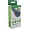 Cargador de coche USB InLine Power Delivery, 2x USB-C + QC USB-A, negro