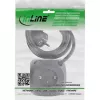 InLine Charging Cube InLine 16499B 3x schuko 2x USB-C 2x USB-A negro 2 m
