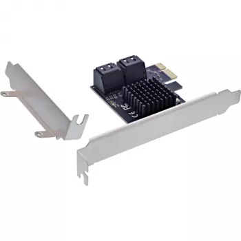 InLine controlador SATA 6 Gb/s con 4 puertos SATA PCI-Express 2.0
