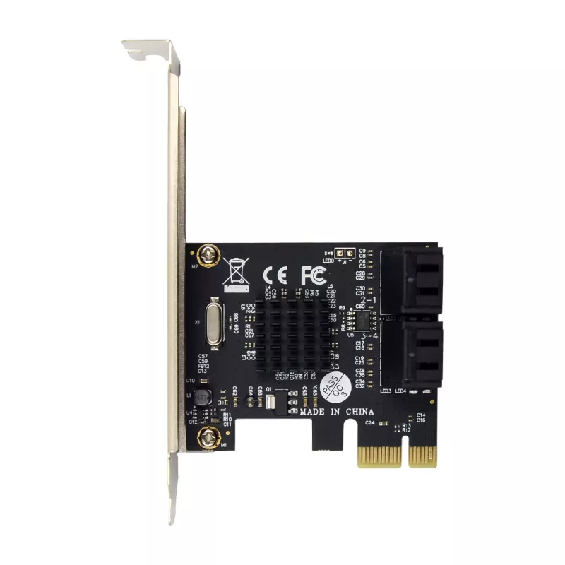 InLine controlador SATA 6 Gb/s con 4 puertos SATA PCI-Express 2.0