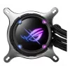 Refrigeración líquida todo en uno para CPU ASUS ROG Strix LC II 240 — ventilador de 120 mm, flujo de aire 137,5 m³/h, negro
