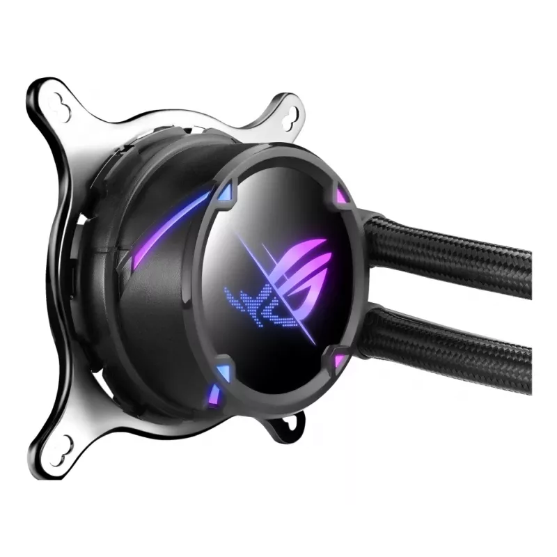 Refrigeración líquida todo en uno para CPU ASUS ROG Strix LC II 240 — ventilador de 120 mm, flujo de aire 137,5 m³/h, negro
