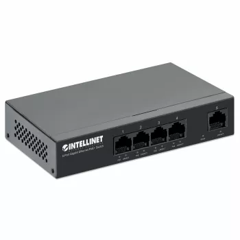 Intellinet 561792 switch de red Gigabit Ethernet (10/100/1000) Power over Ethernet (PoE) negro