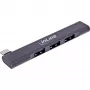 InLine hub USB-C compacto, 4 puertos, USB 3.0 + 3x USB 2.0, diseño compacto