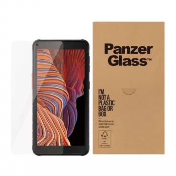 PanzerGlass protector de pantalla de cristal Samsung Galaxy Xcover 5 resistente a arañazos e impactos