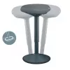 Silla de oficina Leitz 65450089 asiento acolchado gris estructura de plástico