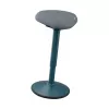 Silla de oficina Leitz 65450089 asiento acolchado gris estructura de plástico