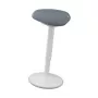 Silla de oficina Leitz 65450085 asiento acolchado gris estructura de plástico