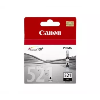 Cartucho de tinta Canon CLI-521 BK 1 ud. original negro