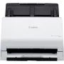 Escáner de documentos de sobremesa sin controlador Canon imageFORMULA R30, 216 x 356 mm, 600 x 600 DPI, ADF + alimentador de hojas sueltas, blanco, CIS, RGB LED