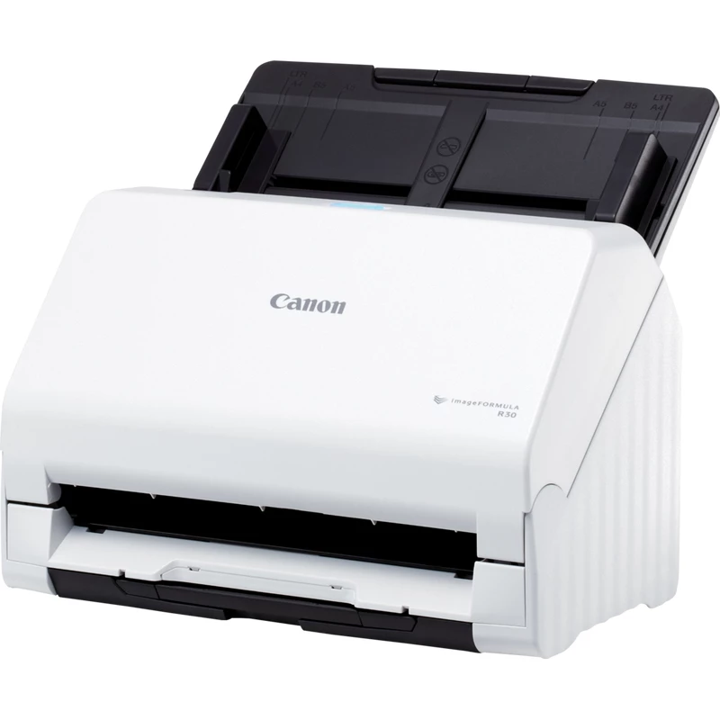 Canon imageFORMULA R30 6051C003 escáner de documentos, CIS, doble cara, A4, 600 ppp, 25 ppm, ADF de 60 hojas, USB 2.0, sin controladores