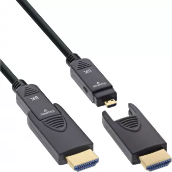 Cable HDMI AOC InLine, Ultra High Speed HDMI, 8K4K, conector desmontable, 40m