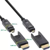 Cable HDMI AOC InLine, Ultra High Speed HDMI, 8K4K, conector desmontable, 25m