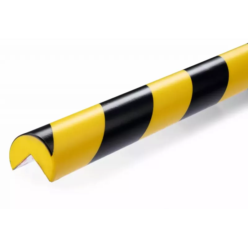 Durable C25R producto de poliuretano negro amarillo redondeado 1000 mm
