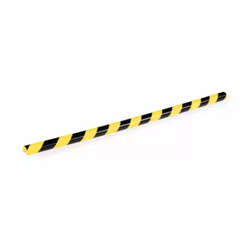 Durable C25R producto de poliuretano negro amarillo redondeado 1000 mm