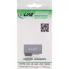 Adaptador USB4 InLine, conector macho/hembra USB-C en ángulo derecha/izquierda, aluminio, gris