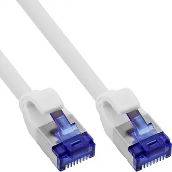 InLine 74925W cable de red blanco 25 m Cat6a S/FTP RJ-45 oro