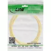 Cable de red InLine Cat.6A S/FTP TPE (LSZH) PoE, flexible, amarillo, 15 m