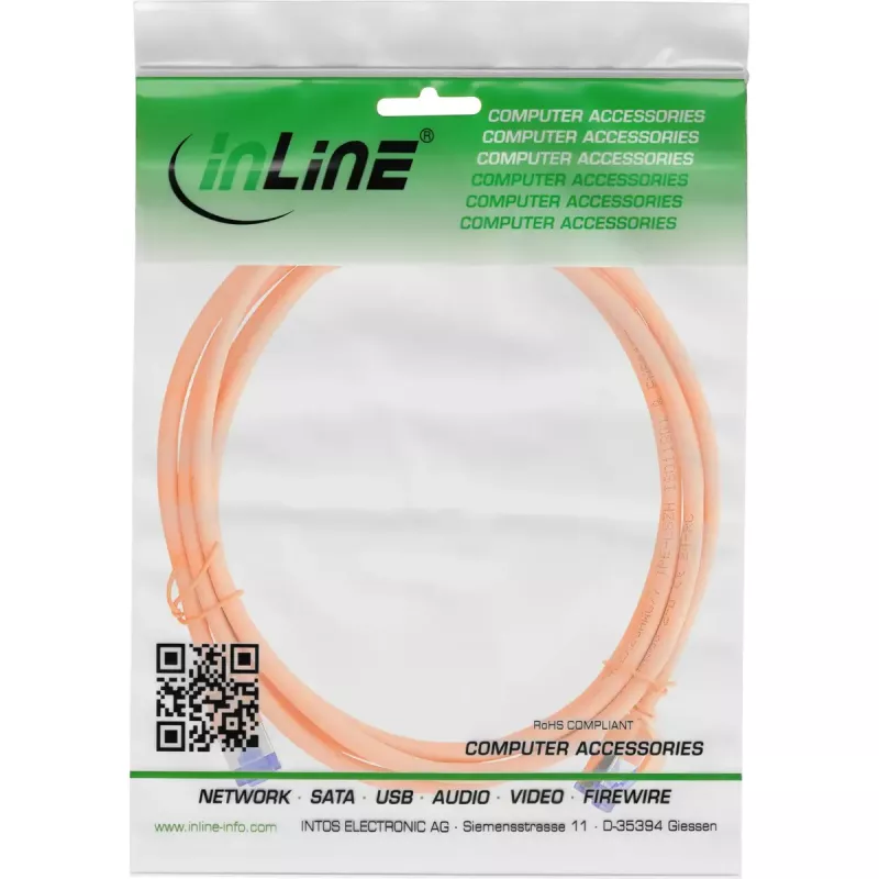 InLine 74902O cable de red naranja 2 m Cat6a S/FTP (S-STP)