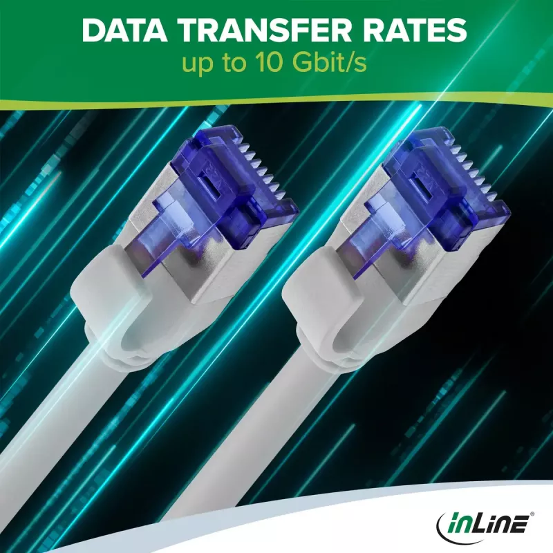 InLine 74920R Cable de red rojo 20 m Cat6a S/FTP (S-STP)