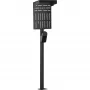 Soporte InLine 59989C accesorio para cargadores de vehículos eléctricos acero negro 400x200x1667mm