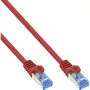Cable de red InLine 72614R rojo 1,5 m Cat6a S/FTP (S-STP)