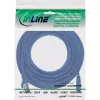 Cable de red InLine 72600B azul 10 m Cat6a S/FTP (S-STP)