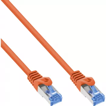 InLine 72633O Cable de red naranja 0,3 m Cat6a S/FTP (S-STP)