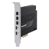 Tarjeta de interfaz ASUS ThunderboltEX 5 — PCIe 4.0, Intel JHL9580, Mini DisplayPort, USB 2.0, 120 Gbit/s